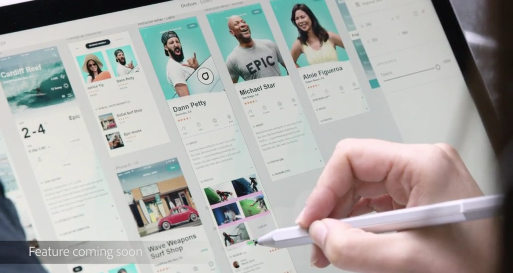 Adobe XD program do makietowania